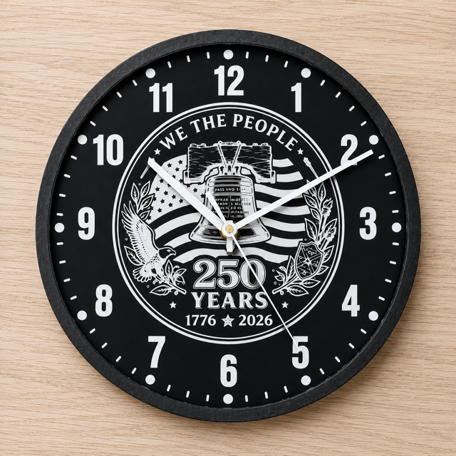 USA 250 Clocks