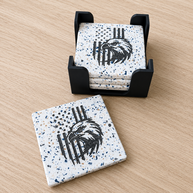 Corian and Solid Surface Coasters