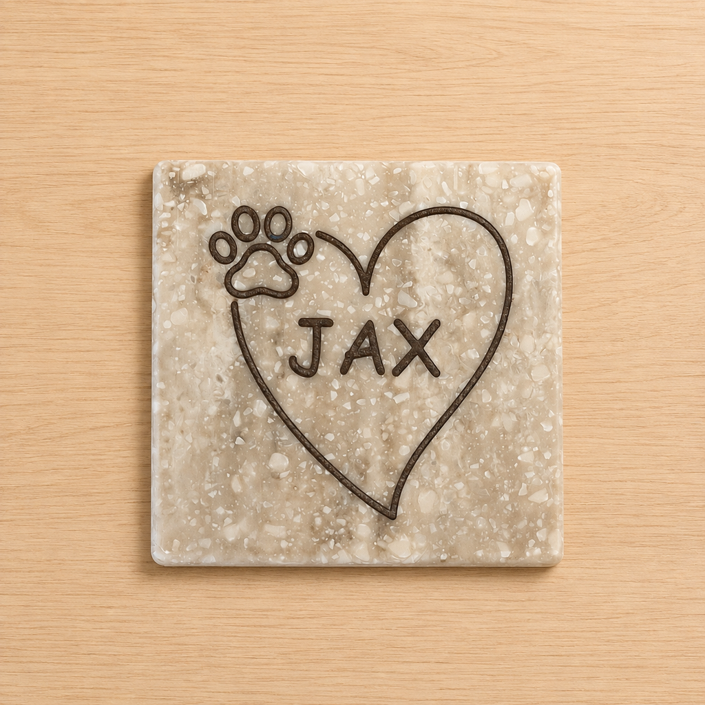 Corian and Solid Surface Coasters